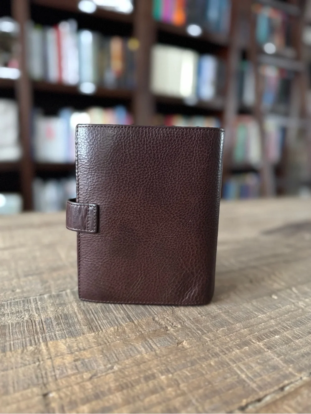 Gillio Compagna Dark Brown Planner | Pocket